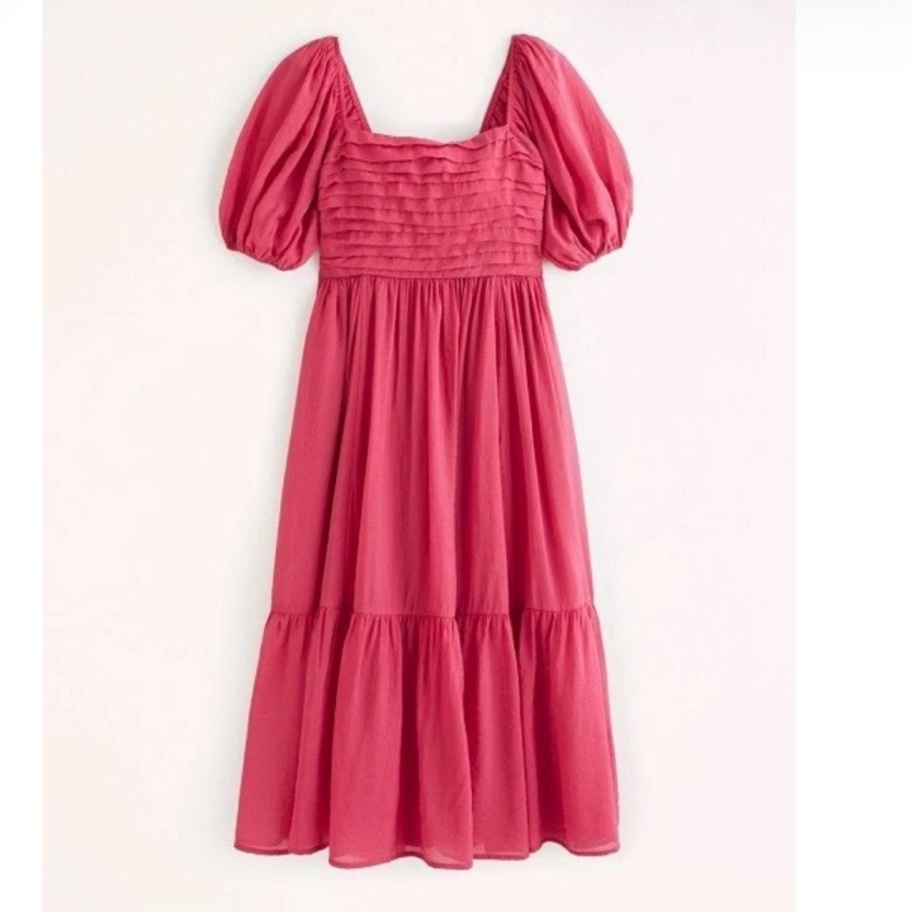 Abercrombie & Fitch Pink Maxi Dress